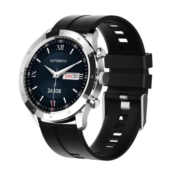 MELANDA - montre intelligente de sport - Bluetooth - écran tactile complet - tracker de fitness - moniteur cardiaque - étanche -