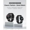 MELANDA - montre intelligente de sport - Bluetooth - écran tactile complet - tracker de fitness - moniteur cardiaque - étanche -