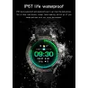 MELANDA - montre intelligente de sport - Bluetooth - écran tactile complet - tracker de fitness - moniteur cardiaque - étanche -