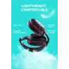 Ausdom M09 - casque sans fil - casque avec microphone - pliable - Bluetooth - support carte TF