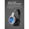 Ausdom M09 - casque sans fil - casque avec microphone - pliable - Bluetooth - support carte TF