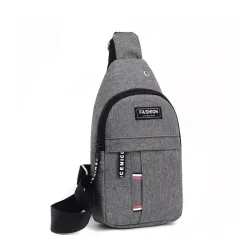 Sac multifonctionnel à la mode - pour la taille / l'épaule - avec trou de prise pour écouteurs