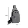 Sac multifonctionnel à la mode - pour la taille / l'épaule - avec trou de prise pour écouteurs