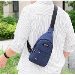 Sac multifonctionnel à la mode - pour la taille / l'épaule - avec trou de prise pour écouteurs