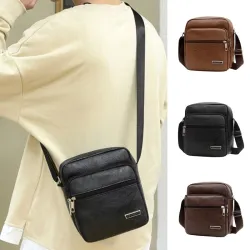Petit sac à bandoulière à la mode - cuir - imperméable