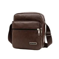 Petit sac à bandoulière à la mode - cuir - imperméable