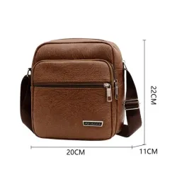 Petit sac à bandoulière à la mode - cuir - imperméable