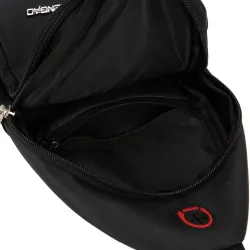 Sac à bandoulière / poitrine élégant - petit sac à dos - avec trou de prise pour écouteurs