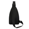 Sac à bandoulière / poitrine élégant - petit sac à dos - avec trou de prise pour écouteurs