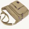 Sac rétro en toile - bandoulière réglable