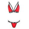 Soutien-gorge / string - ensemble lingerie sexy - lettres SEXY BABY