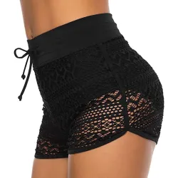 Bas de bikini sexy - short court en dentelle