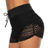 Bas de bikini sexy - short court en dentelle