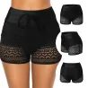 Bas de bikini sexy - short court en dentelle