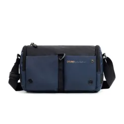 Sac à bandoulière classique en nylon - rectangulaire - imperméable