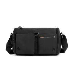 Sac à bandoulière classique en nylon - rectangulaire - imperméable