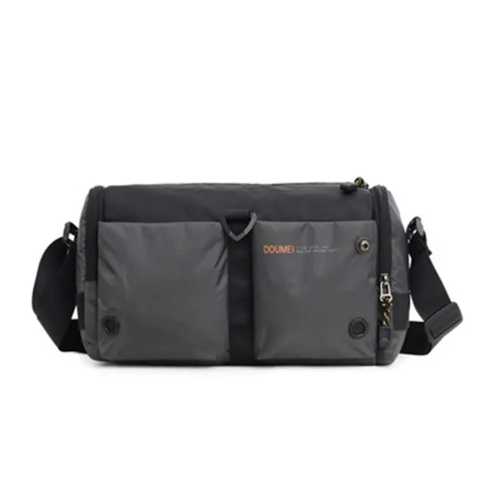 Sac à bandoulière classique en nylon - rectangulaire - imperméable