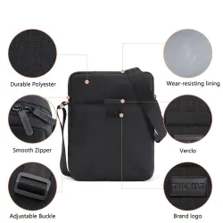 Sac à bandoulière en toile à la mode - imperméable