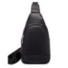 Fashionable shoulder bag - small backpack - with earphones hole - leatherBags
