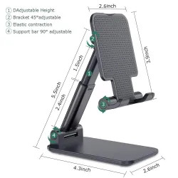 Support portable - support - pour iPad / téléphone / tablette - réglable - 9,7 pouces