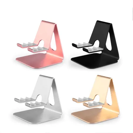 Mini stand - support - pour iPad / tablette / téléphone - compartiments réglables