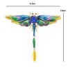 Broche libellule cristal bleu