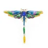 Broche libellule cristal bleu