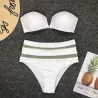 Ensemble bikini sexy - avec push up - taille haute