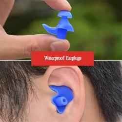 Bouchons d'oreilles étanches en silicone - avec boîte de rangement