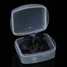 Silicone waterproof earplugs - with storage boxSwimming