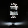 Double prise USB universelle - 3.1V -12V/24V - port de charge - LED