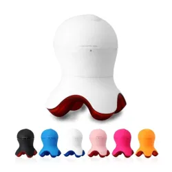 Mini masseur professionnel - relaxation - soulagement de la douleur - avec LED - forme de pieuvre