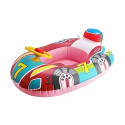 Siège flotteur gonflable - jouet de natation - en forme de voiture
