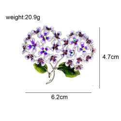 Elegant brooch - cherry blossom flowerBrooches