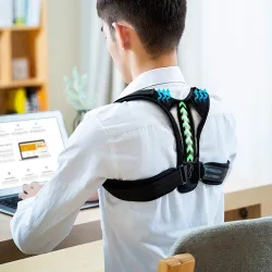 Ceinture de correction de posture réglable - pour le dos - les épaules - la colonne vertébrale