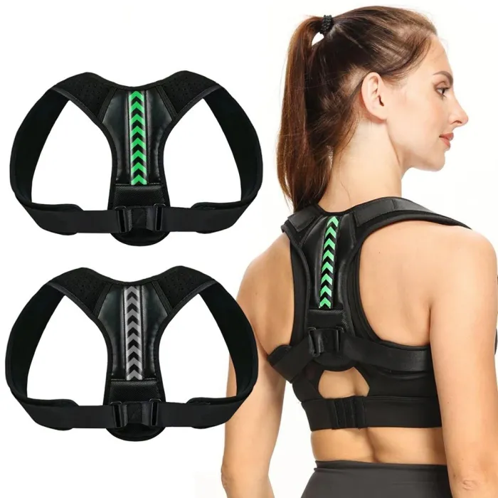 Ceinture de correction de posture réglable - pour le dos - les épaules - la colonne vertébrale