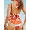 Maillot de bain une pièce sexy - bretelles à nouer