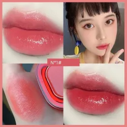 Rouge à lèvres rouge sexy - crème brillant à lèvres - longue tenue - waterproof