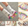Funny kids socks - five toes - cottonClothing