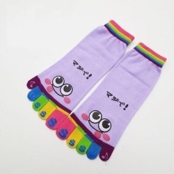 Funny kids socks - five toes - cottonClothing