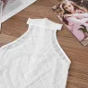 Body sexy transparent - avec fermeture éclair au dos