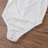Body sexy transparent - avec fermeture éclair au dos