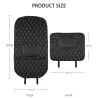 Car back seat protective cover - organizer with pockets - leatherSeat covers