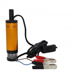 Pompe électrique submersible 12V pour diesel - huile - carburant - eau - avec interrupteur