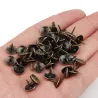Antique brass - upholstery nails - decorative tack stud push pins - 100 piecesFurniture