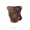 Petit sac bandoulière / taille tendance - cuir véritable - en forme de tête de taureau