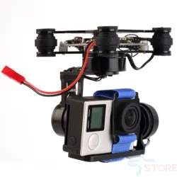 Storm32 - Cardan brushless 3 axes - cadre avec moteur - contrôleur - pour GoPro - Pièces FPV RTF