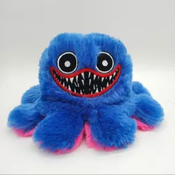 Monstre poulpe réversible - peluche - 20 cm