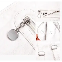 Sac en cuir multifonctionnel - sac à dos - grande capacité