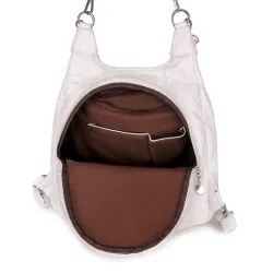 Sac en cuir multifonctionnel - sac à dos - grande capacité